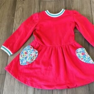 Mini Boden sweatshirt dress 2-3y